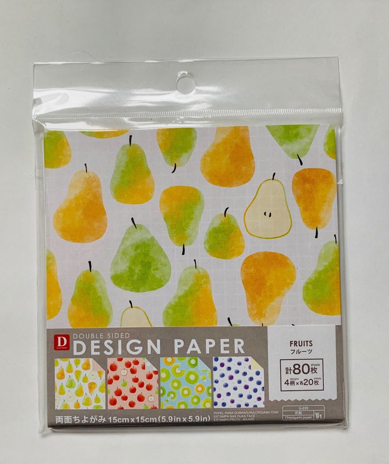 Daiso Origami / Chiyogami Paper 24100 sheets 5.9x5.9 inches Etsy