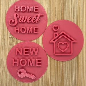 New Home - Housewarming Cake Stamper/Embosser Bundle