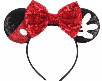 Mickey and friends ears headband Mickey Minnie Mouse fab five sensational six character
