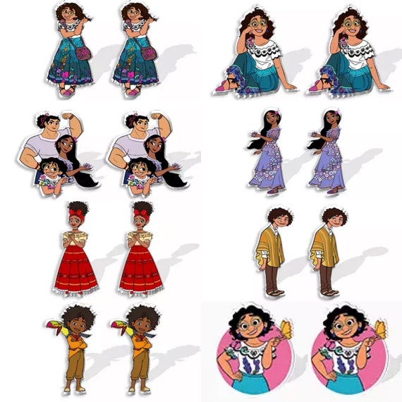 Encanto Character Mini Stud Earrings Disney Family Madrigal Etsy