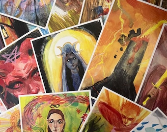 LUCKY DIP - tarot prints!