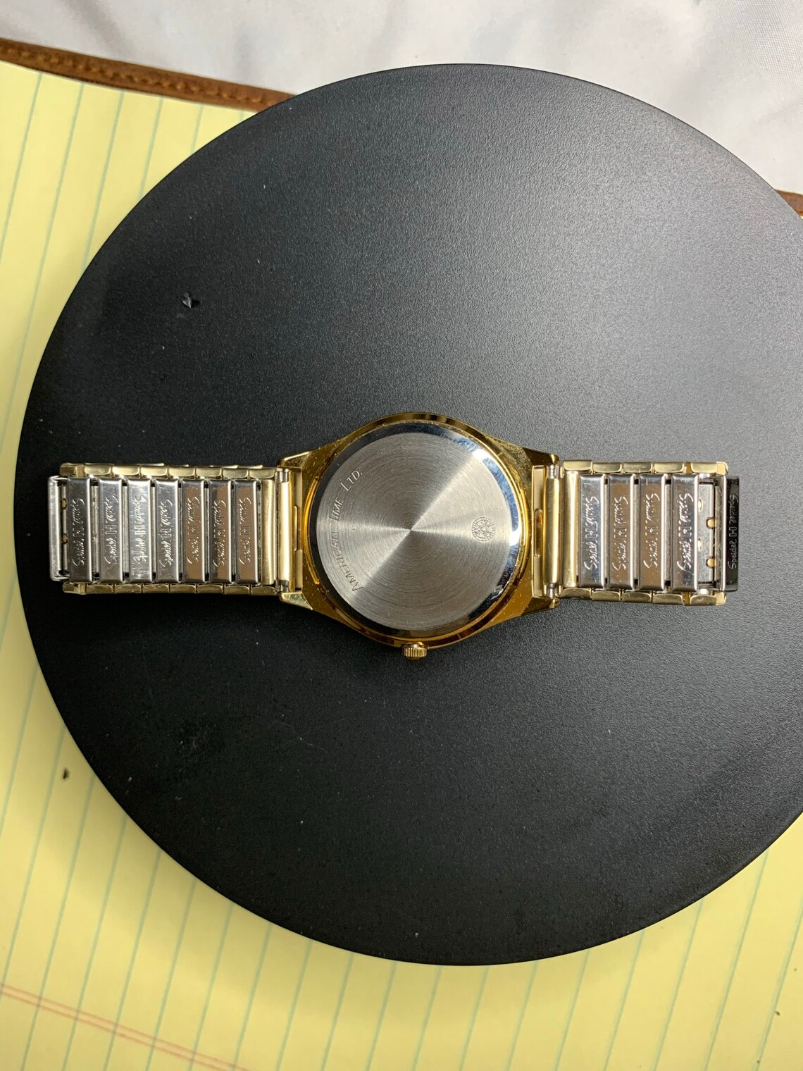 Vintage Watch IAMAW Union Made In America Wrist Watch For Etsy