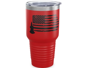Ringneck Tumbler, 30oz | Christmas Gift for Firefighter | Wood shop humor | Gifts ideas by Dusty Roads C3