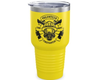 Ringneck Tumbler, 30oz | Funny gifts for firefighter | fire department, volunteer firefighter |  by Dusty Roads C3