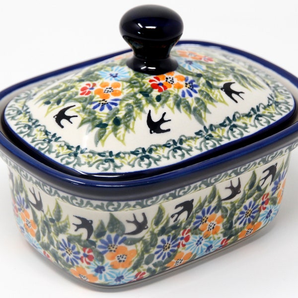 Pottery Butter Dish Etsy