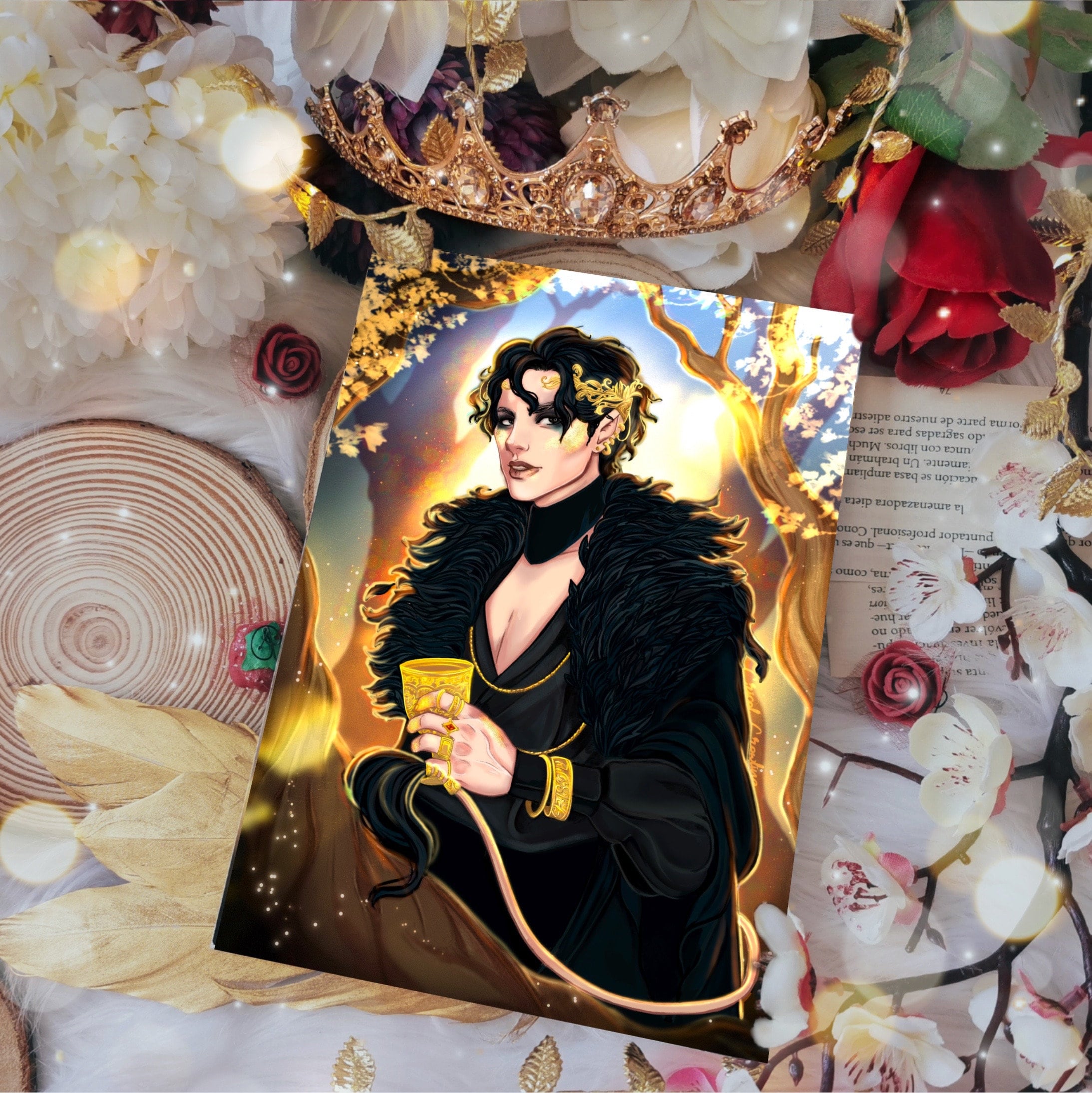 Print Cardan Greenbriar - The Cruel Prince (A5, 5.5 x 8.5 inch approx)