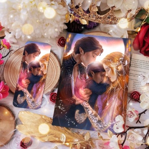 Print Feyre Rhysand and Nyx - Officially Licensed