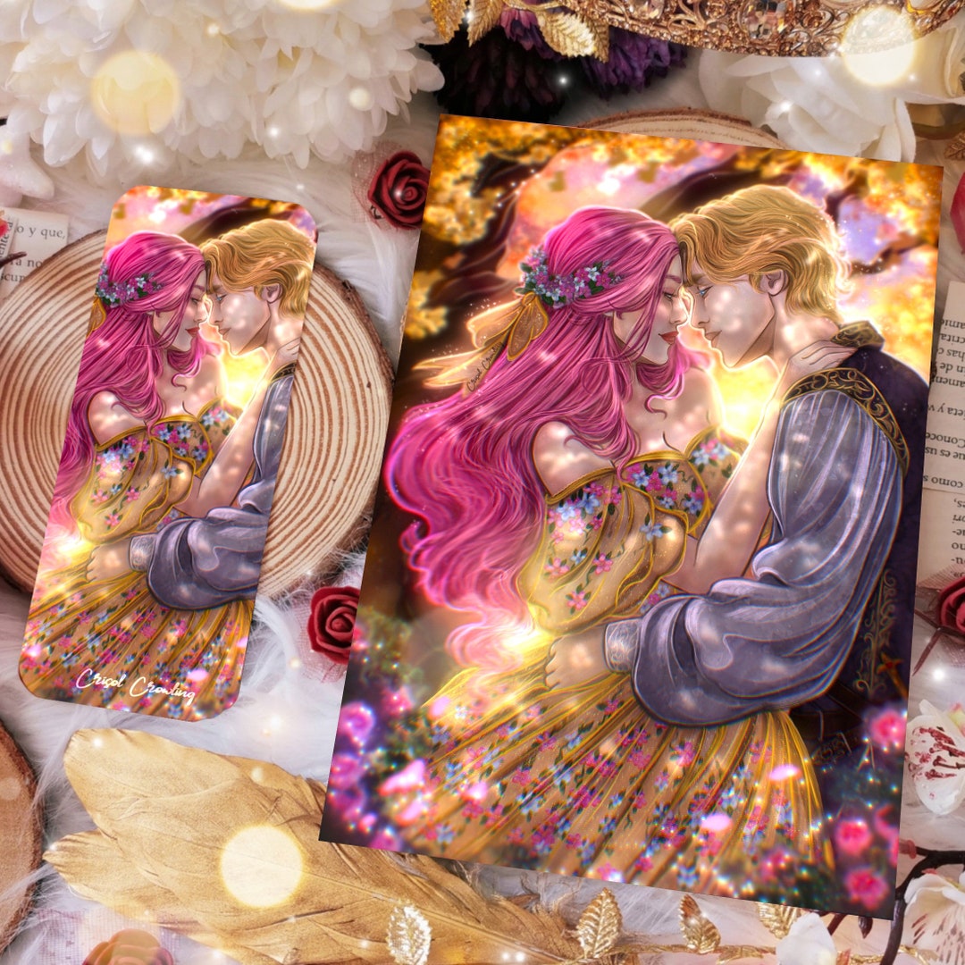 Evangeline And Jacks Ouabh Once Upon A Broken Heart Print And Bookmark