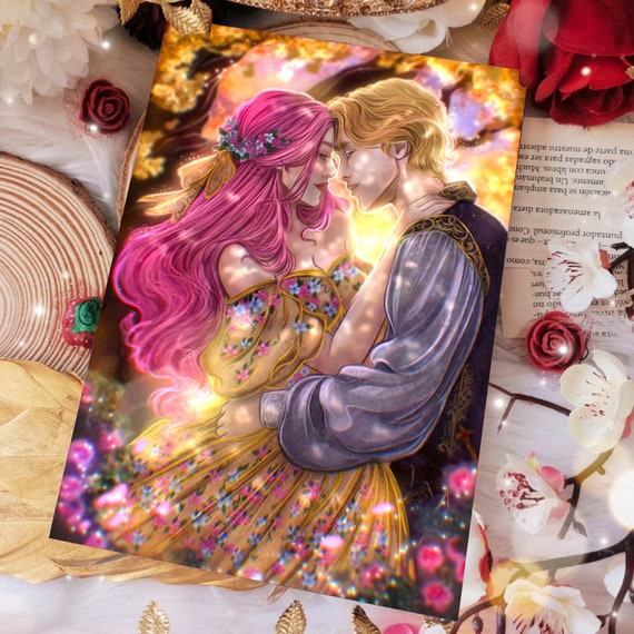Print Evangeline and Jacks - Once Upon a Broken Heart (A5, 5.5 x 8.5 inch aprox)