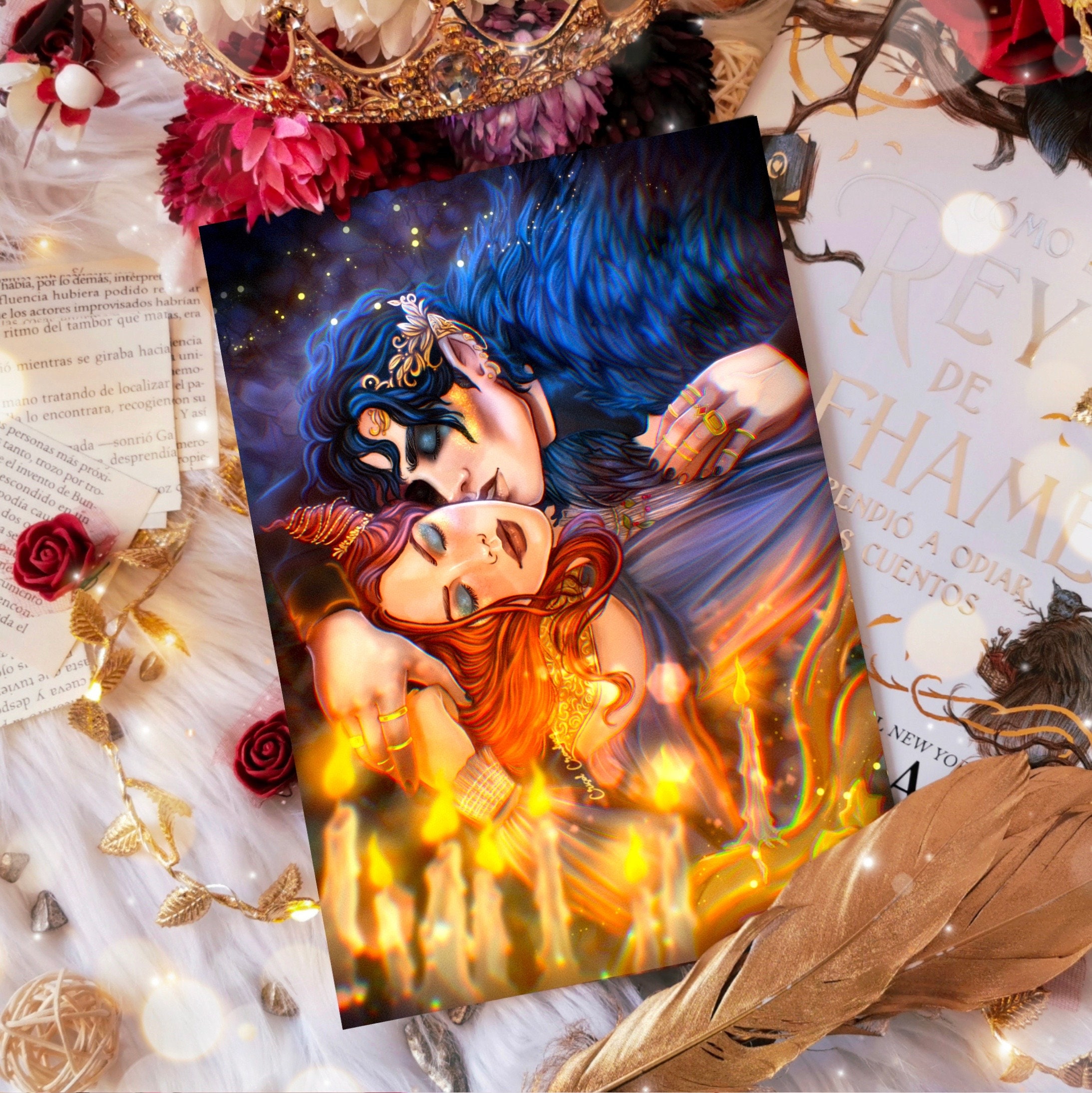 Print Jude and Cardan - the Cruel Prince (A5, 5.5 X 8.5 Inch Approx) - Etsy  Israel