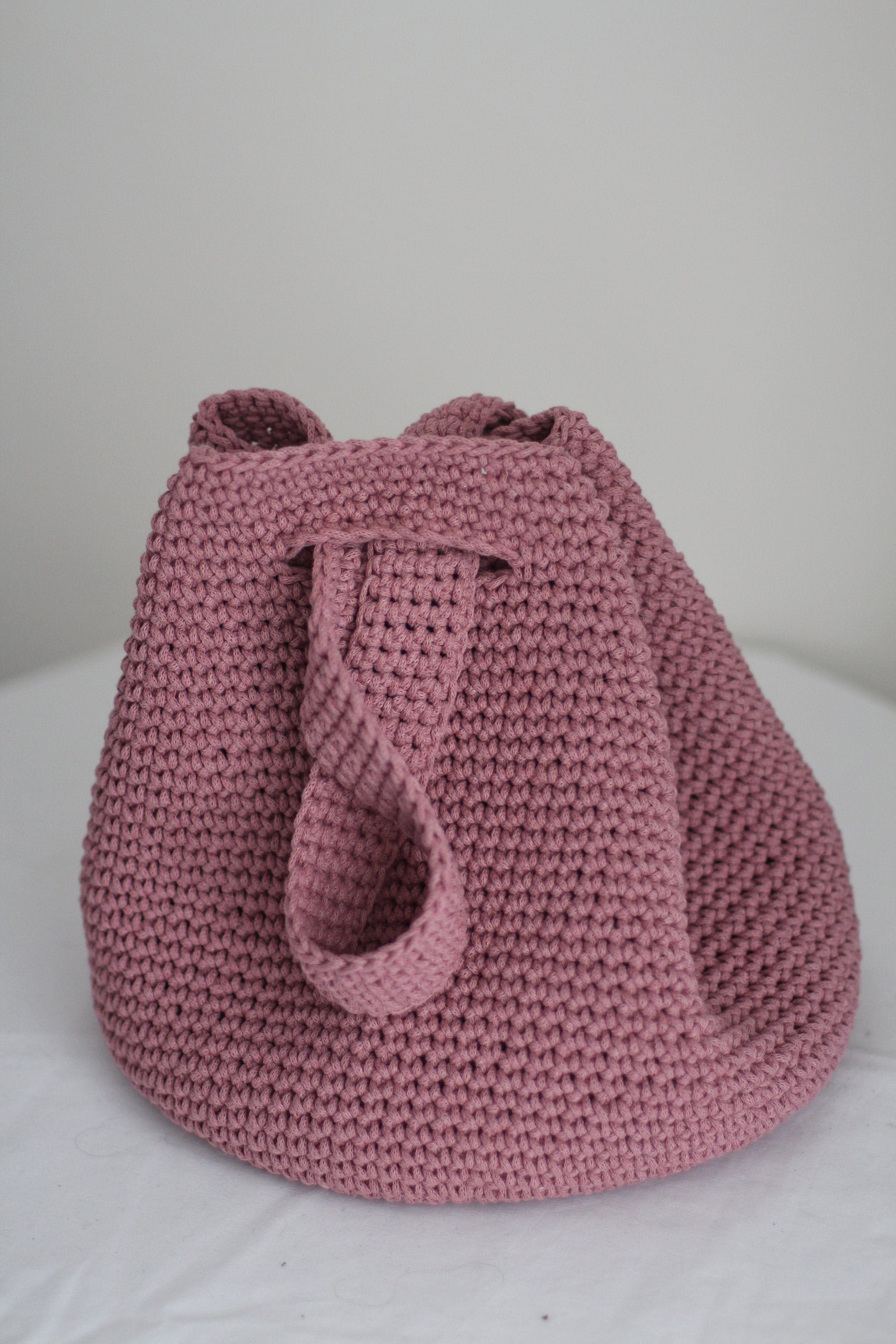 Tote Shopper Bag Handmade Crochet Bag Cotton Crochet Etsy