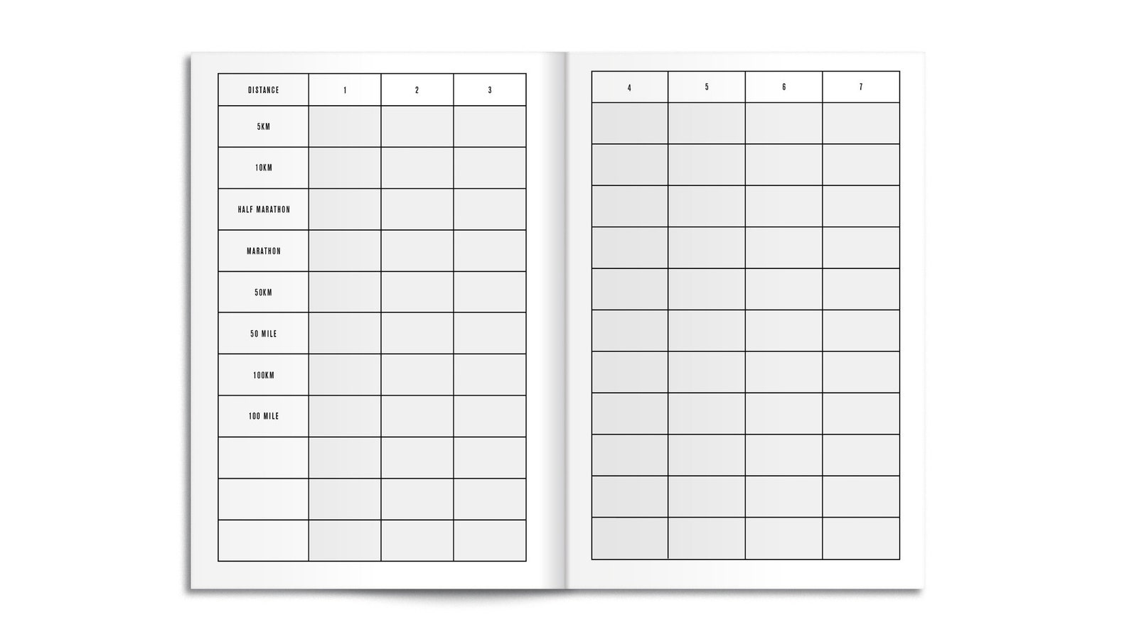 Race Logbook Perfect Gift for All Runners Etsy UK