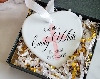 Personalized Baptism Gift for Goddaughter | Goddaughter Gift | First Communion | Christian Gift for Godchild