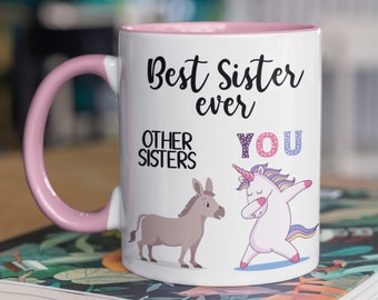 Sister Ever Unicorn Mug | Funny Coffee Gift