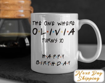 Personalized 30th Birthday Mug | Milestone Quote Coffee Cup