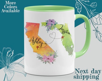 California Florida Mug / Florida California Mug / California to Florida Gift / Florida to California Gift / Magic Mug