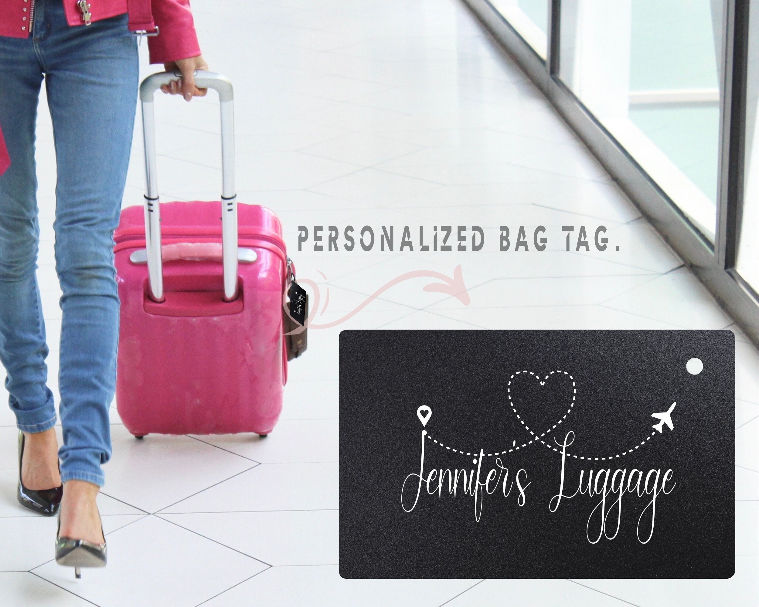 Customized Luggage Tags Travel Bag Labels Suitcase Tags Travel