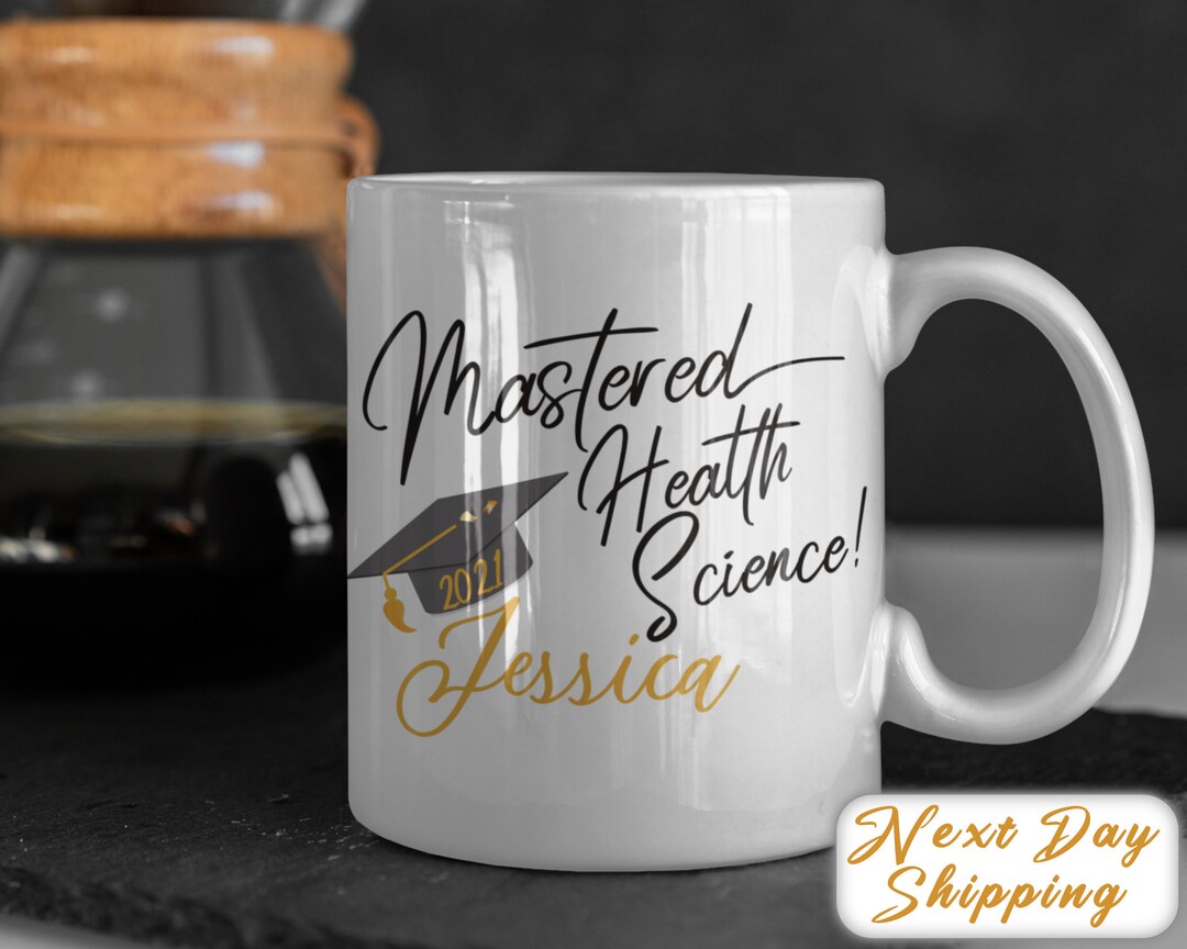 Health Science Degree Graduation Gift Custom Graduation Mug Etsy.de