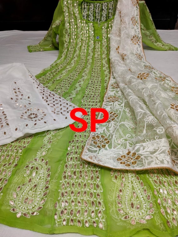 32 kali anarkali suit