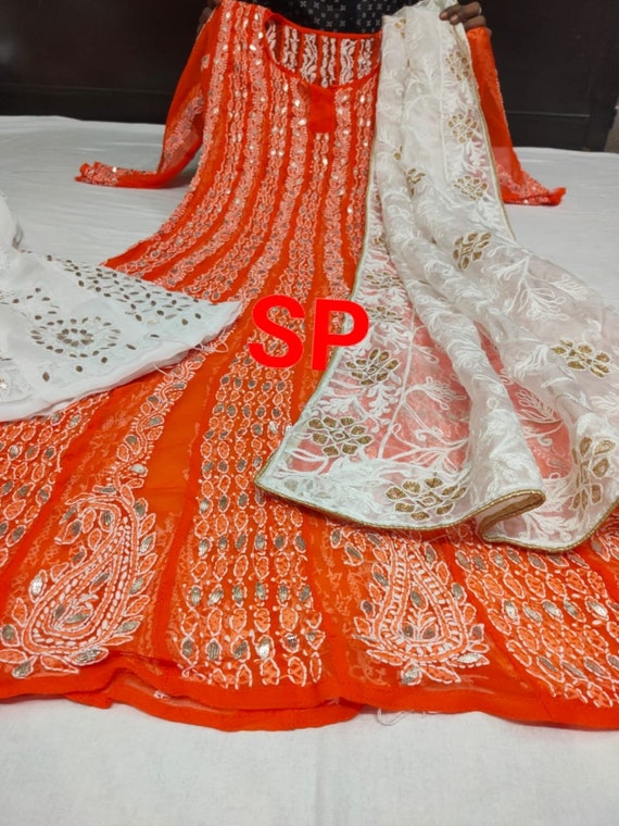 32 kali anarkali suit