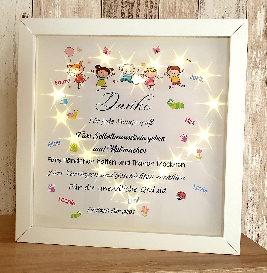 Wünsche Für Erzieherin Zum Abschied Text Bild beleuchtet Erzieherin Tagesmutter Abschied Kita Kindergarten