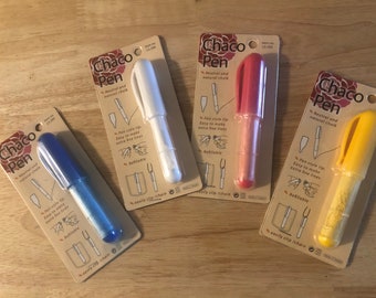 Chalk Fabric Pen powder Marker (non Permanent and washable)