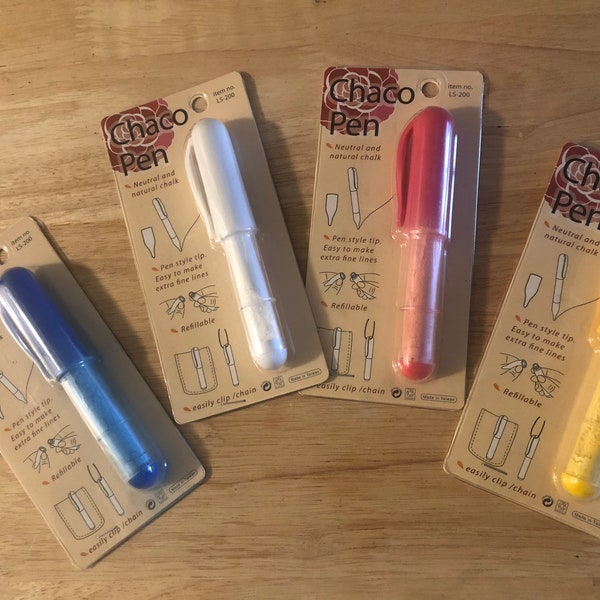 Chalk Fabric Pen powder Marker (non Permanent and washable)