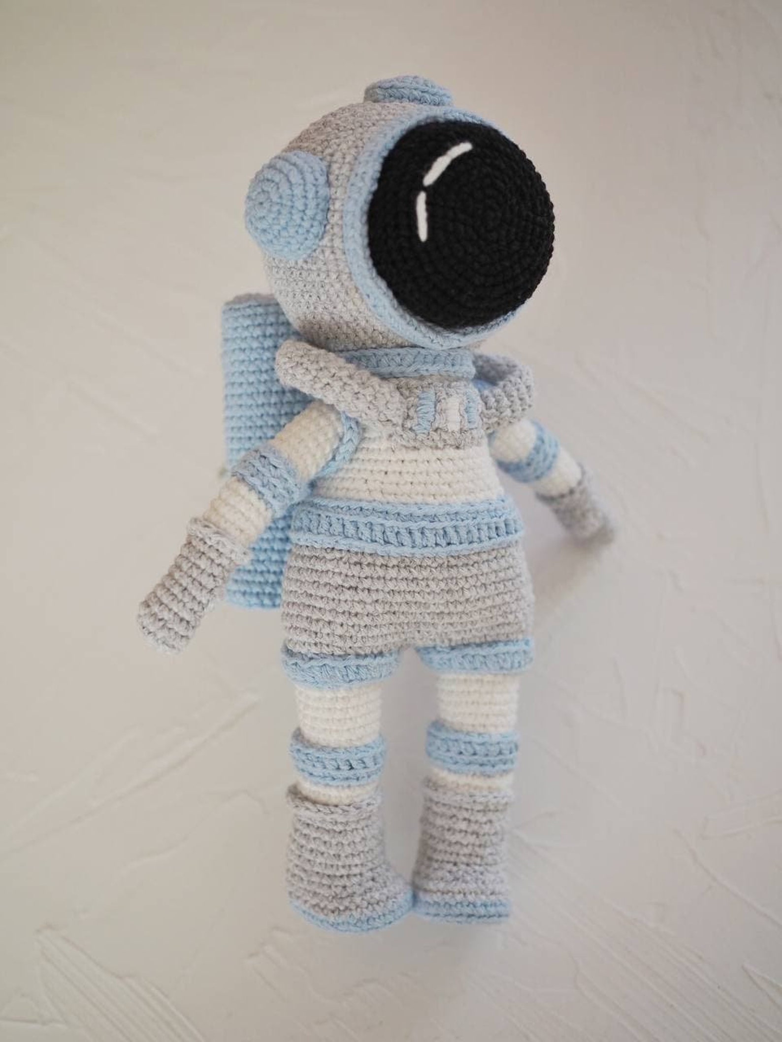 Astronaut crochet pattern Cute amigurumi toy Funny spaceman Etsy