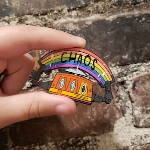 PREORDER Chaos Chopper Enamel Pin