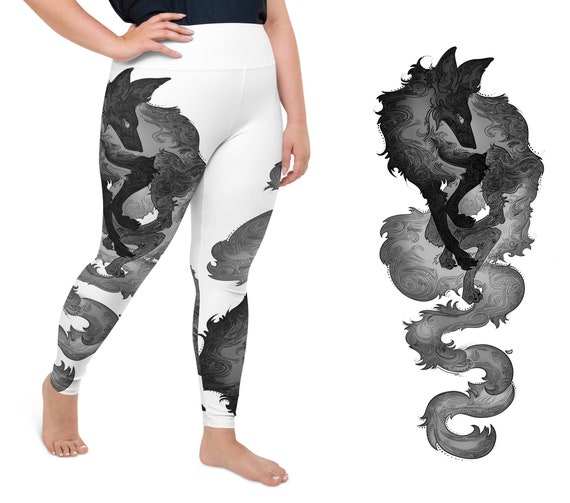 Workout-Leggings Damen Übergröße - Hohe Taille Glänzend Für Yoga & Fitness