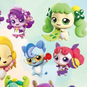Teeniepings PNG Files | Clipart | Cartoon PNG | Instant Download | 13 pings | 15files | 3D images | 티니핑 캐릭터 | 방글핑 아야핑