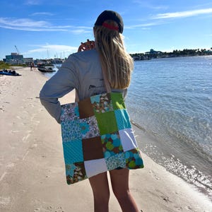 Patchwork Tote/Beach Bag Bild 2