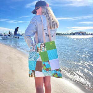 Patchwork Tote/Beach Bag Bild 6