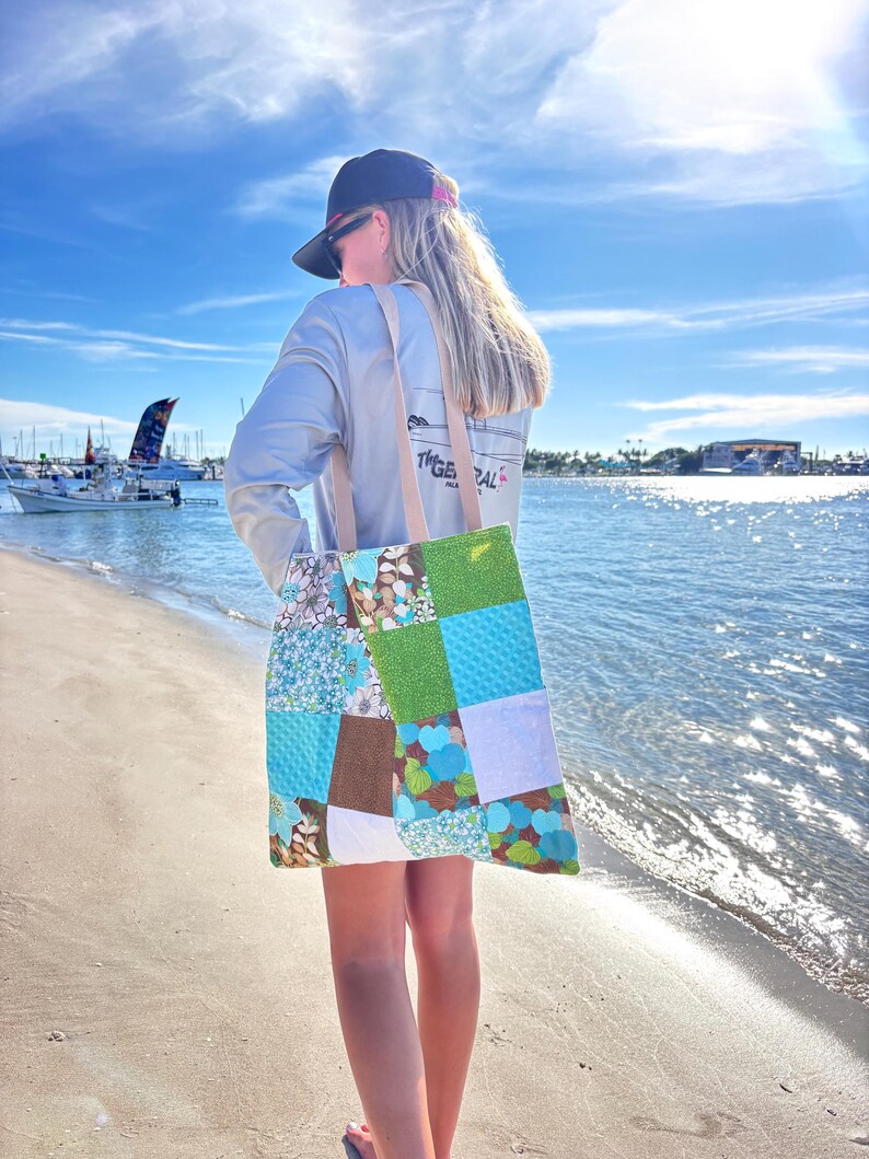 Patchwork Tote/Beach Bag Bild 6
