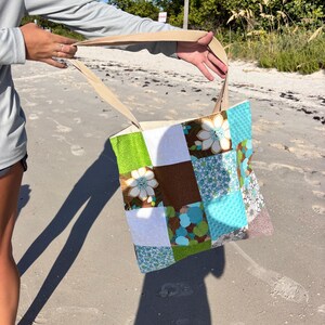 Patchwork Tote/Beach Bag Bild 7