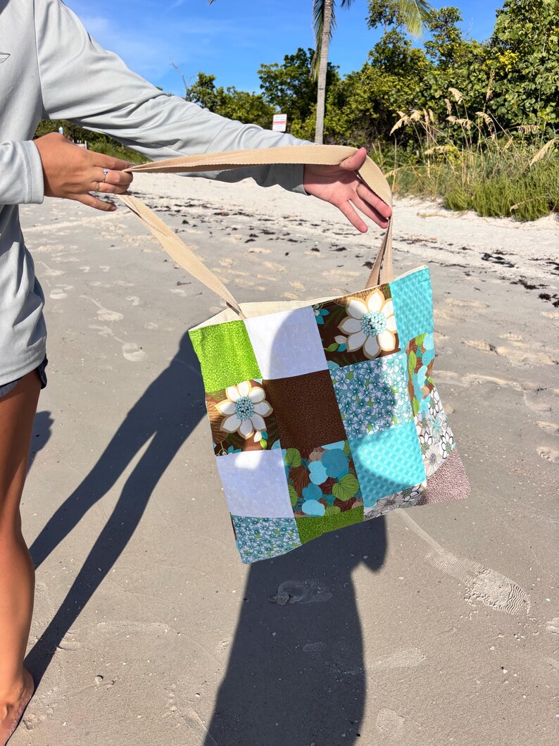 Patchwork Tote/Beach Bag Bild 7
