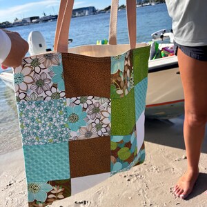 Patchwork Tote/Beach Bag Bild 5