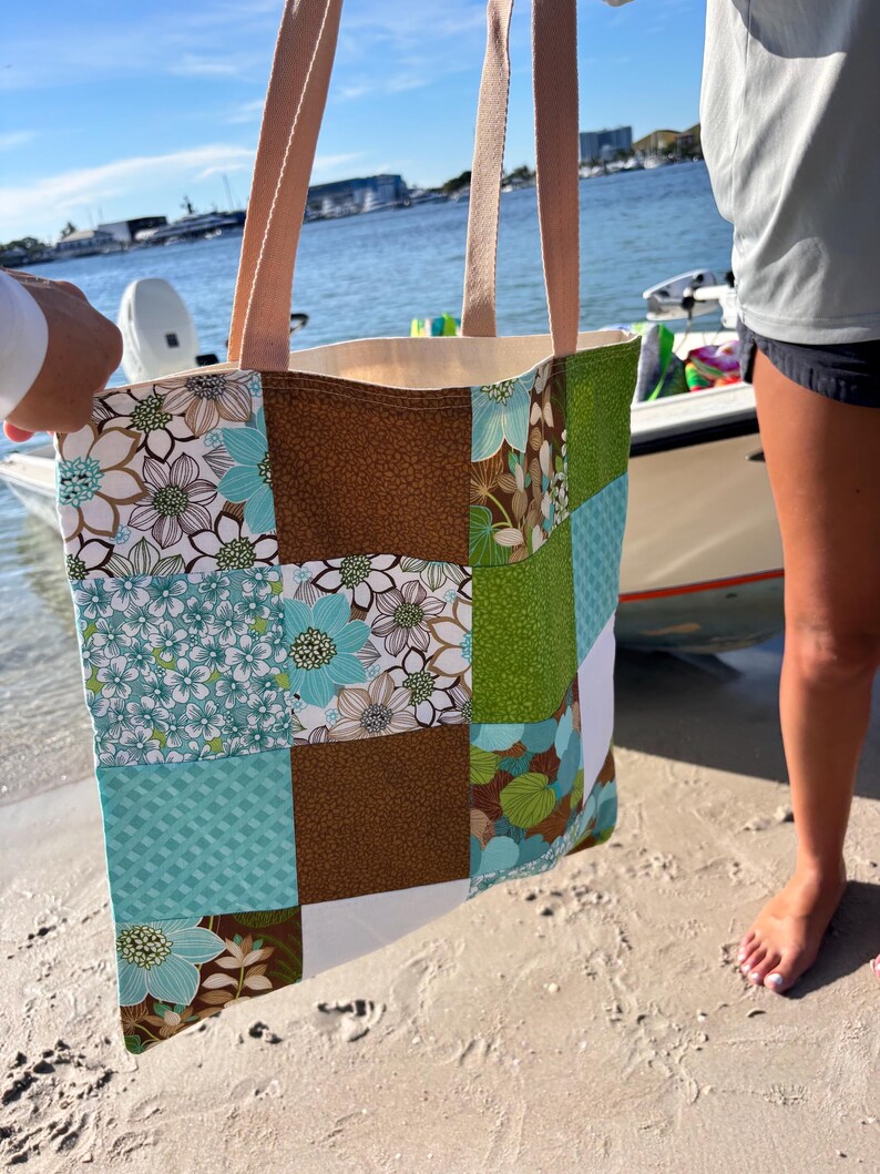 Patchwork Tote/Beach Bag Bild 5