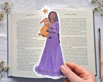 Asha Wunsch Lesezeichen | Wunsch Stern Kinder Lesezeichen | Niedliche Lesezeichen für Kinderbuch Geschenk | Magisches Kinder Lesezeichen Lesezeichen Geschenk für Avid Readers