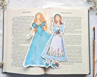 Cinderella Lesezeichen 2er-Set oder einzeln | Cinderella inspiriert Lesezeichen | Cinderella Cutout Prinzessin Lesezeichen | Cinderella Kinder Geschenk