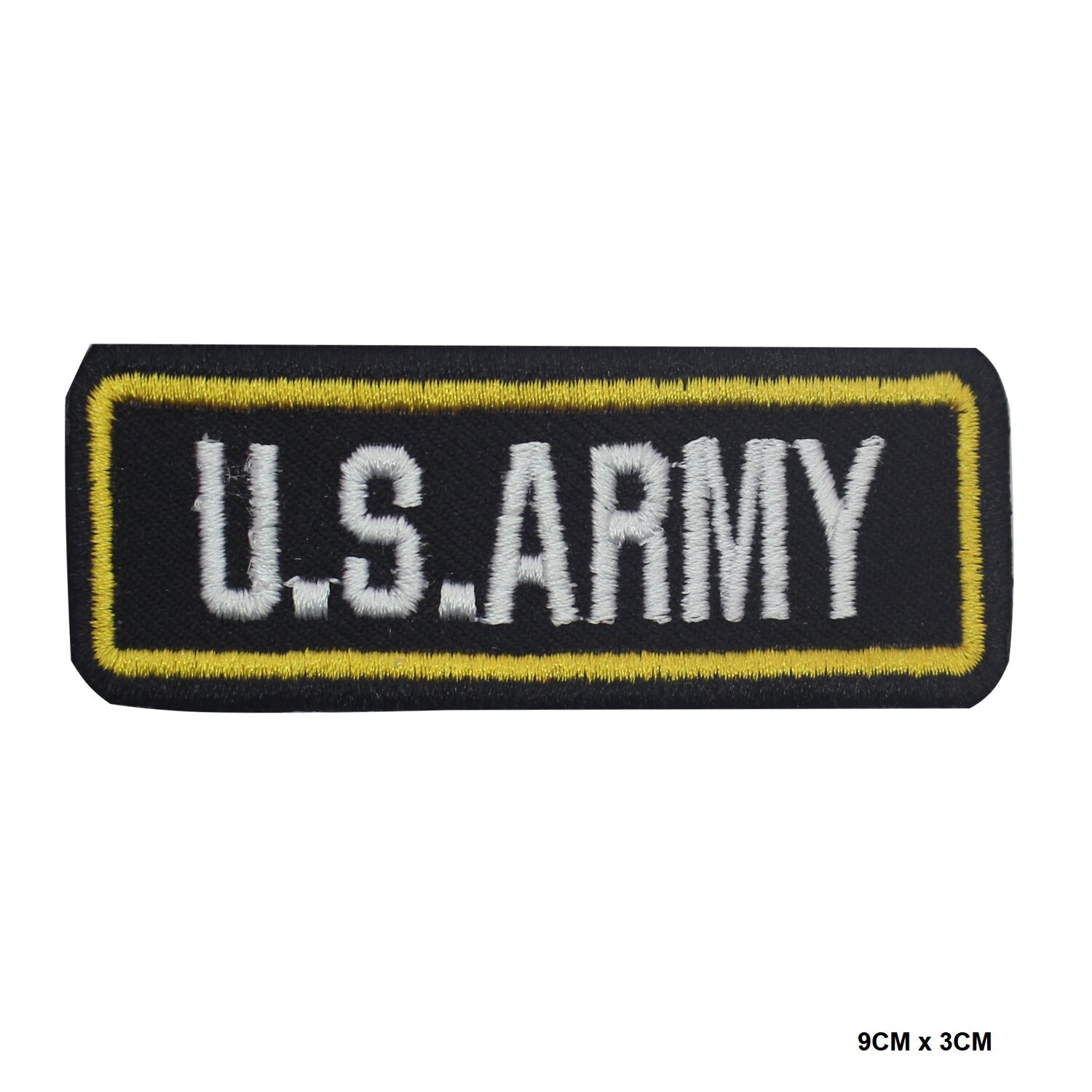 US Army Strip Patch Army Embroidered Iron On Sew On Patch Etsy