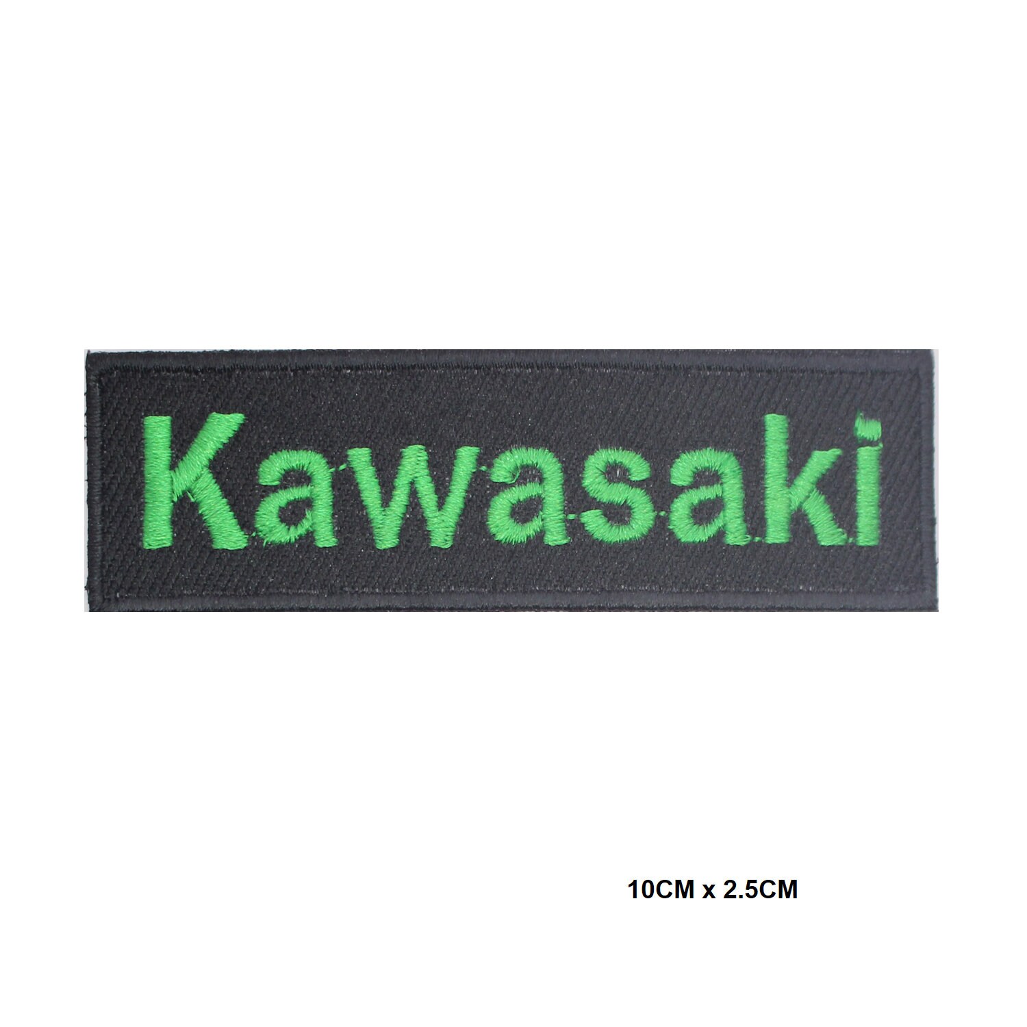 Kawasaki Motor Bike Embroidered Iron On Sew On Patch Badge For Etsy