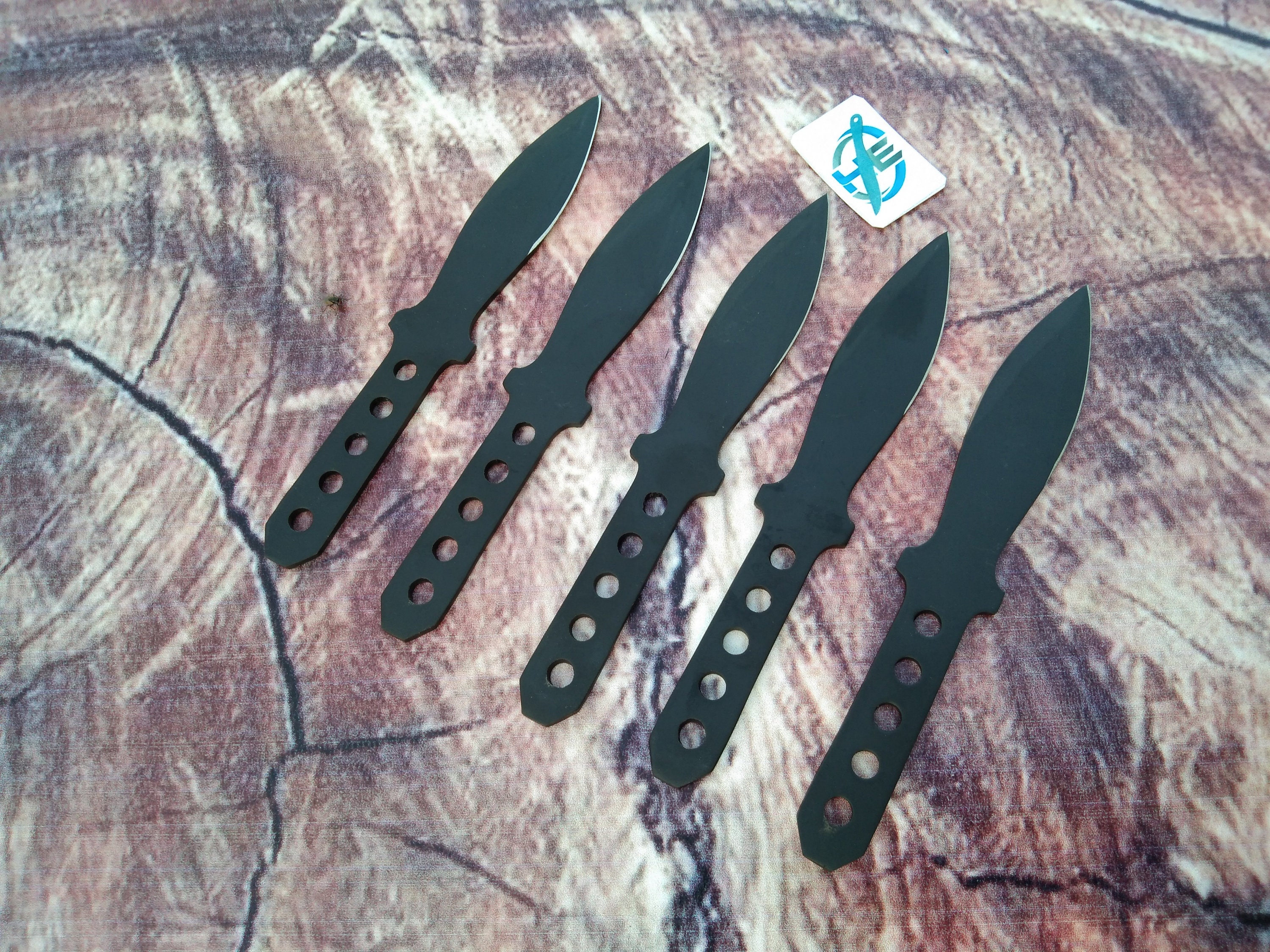  Snake Eye Tactical Ninja Sword and Kunai/Throwing Knife Set  with Sheath (BLACK/RED) : Sports & Outdoors