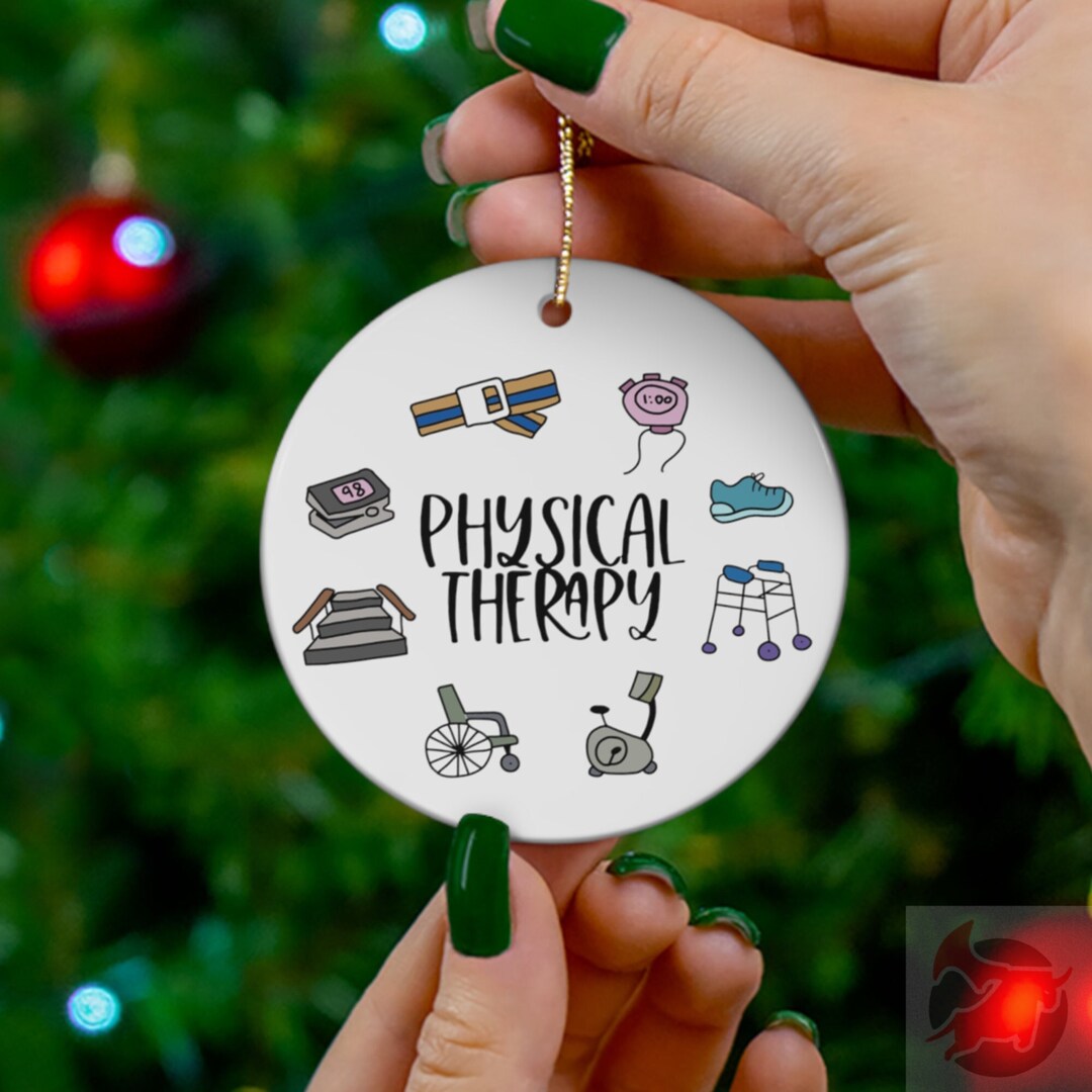 Physical Therapy Ornament PT Gift Physical Therapist Etsy
