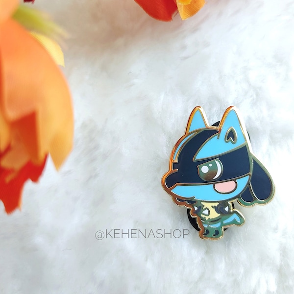 Lucario Harde Emaille Pin
