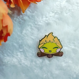 Baby Flame Hard Enamel Pin