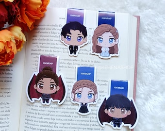 Magnetic Bookmarks - Rhysand, Feyre, Nesta, Cassian, Azriel