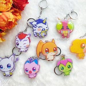 キーホルダー - フシギダネ - ミズゴロウ - チコリータ