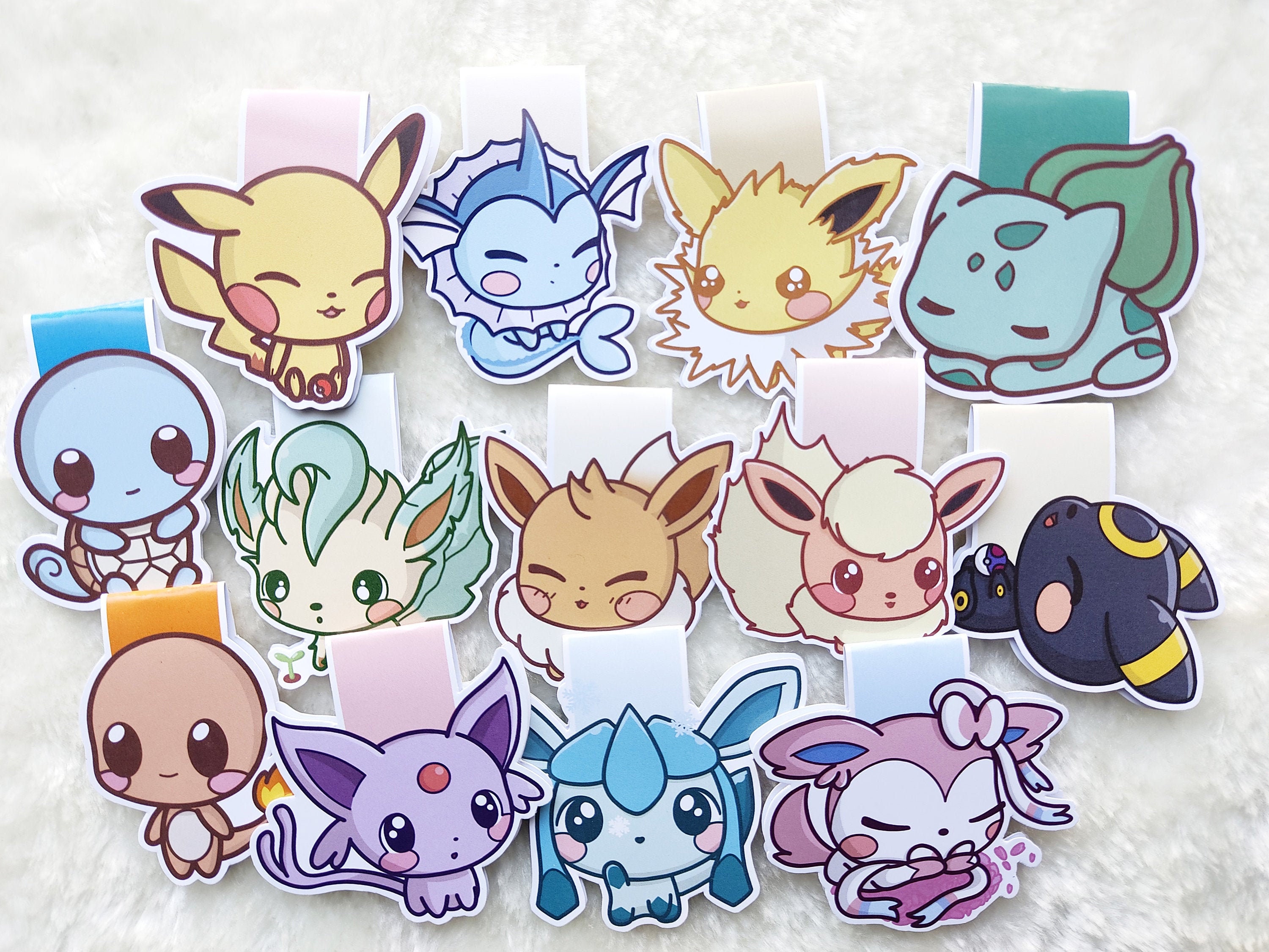 Pokemon Squishmallow Inspired Designs! - All 9 Gens of Pokemon Starters +  Eevee & Pikachu : r/squishmallow