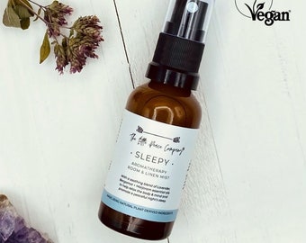 Sleepy Pillow Spray Aromatherapy Essential Oil Travel Mist 30ml